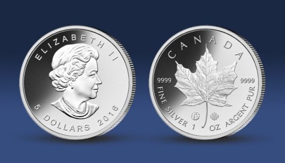 stribrna_investicni_mince_Maple_Leaf